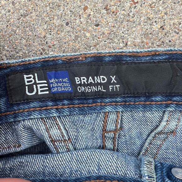 Vintage 90s Marithe Francois Girbaud High Rise V Yoke Cargo Pocket Jeans 32M - Picture 3 of 5